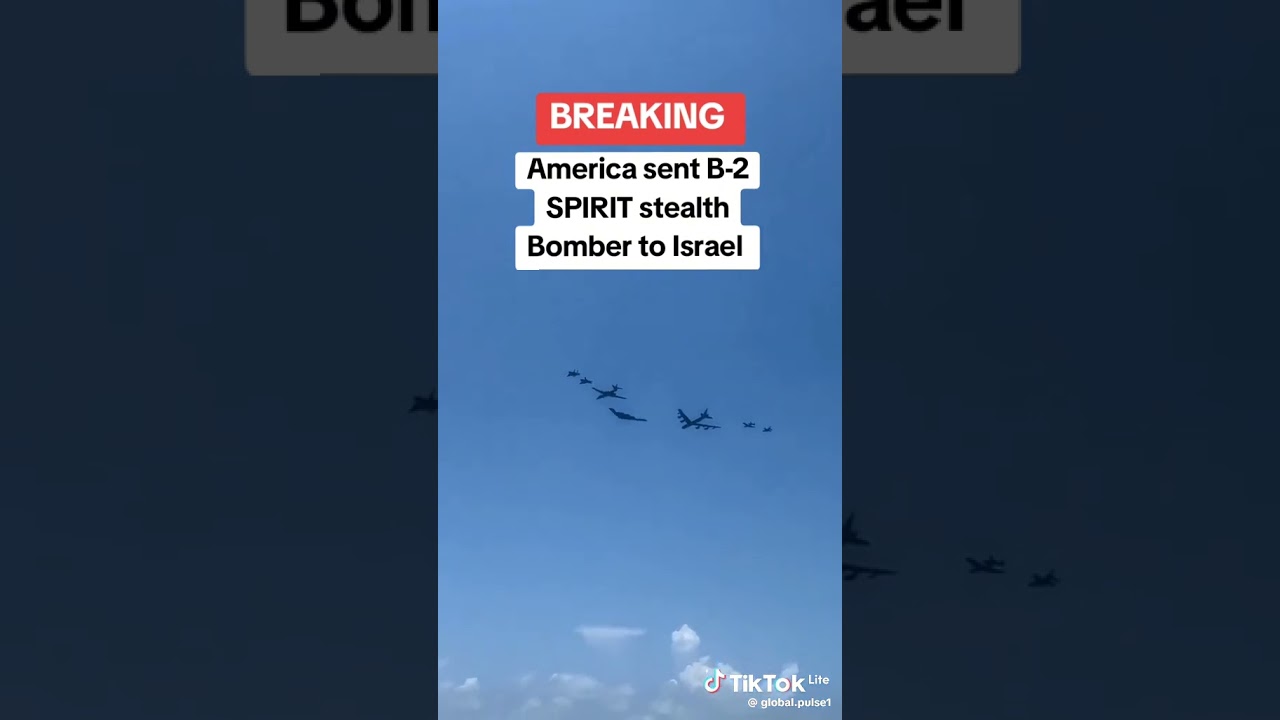 BREAKING: B-2 Spirit Stealth Bomber in Action – Shocking Footage!