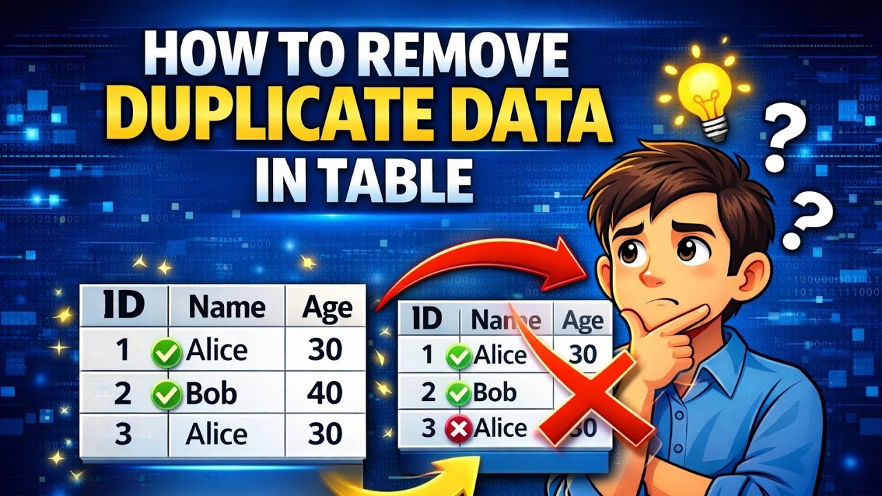 How to Find and Remove Duplicate Records in SQL Server