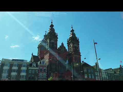 🇳🇱 Экскурсия по каналам Амстердама, круиз на теплоходе | Лучшая экскурсия в Амстердаме #Amsterdam