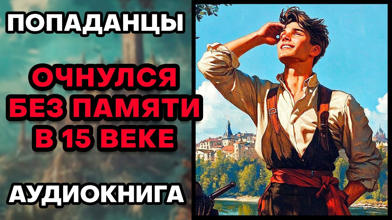 Аудиокнига ПОПАДАНЦЫ 💥 ОЧНУЛСЯ БЕЗ ПАМЯТИ В 15 ВЕКЕ