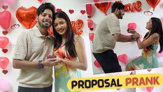 PROPOSAL PRANK ON ROHIT 😱💍 | His Reaction Was Unexpected