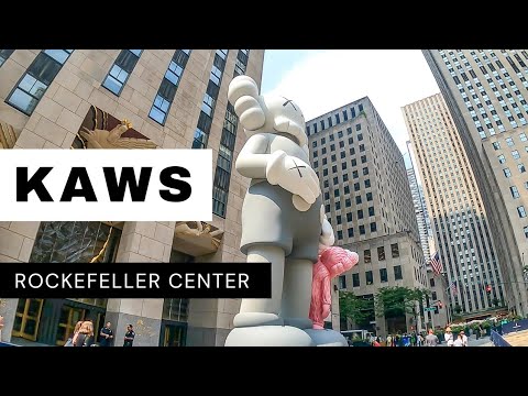 SHARE by KAWS at Rockefeller Center