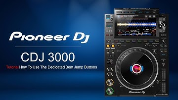 Pioneer DJ CDJ 3000 How to use the Dedicated Beat Jump buttons