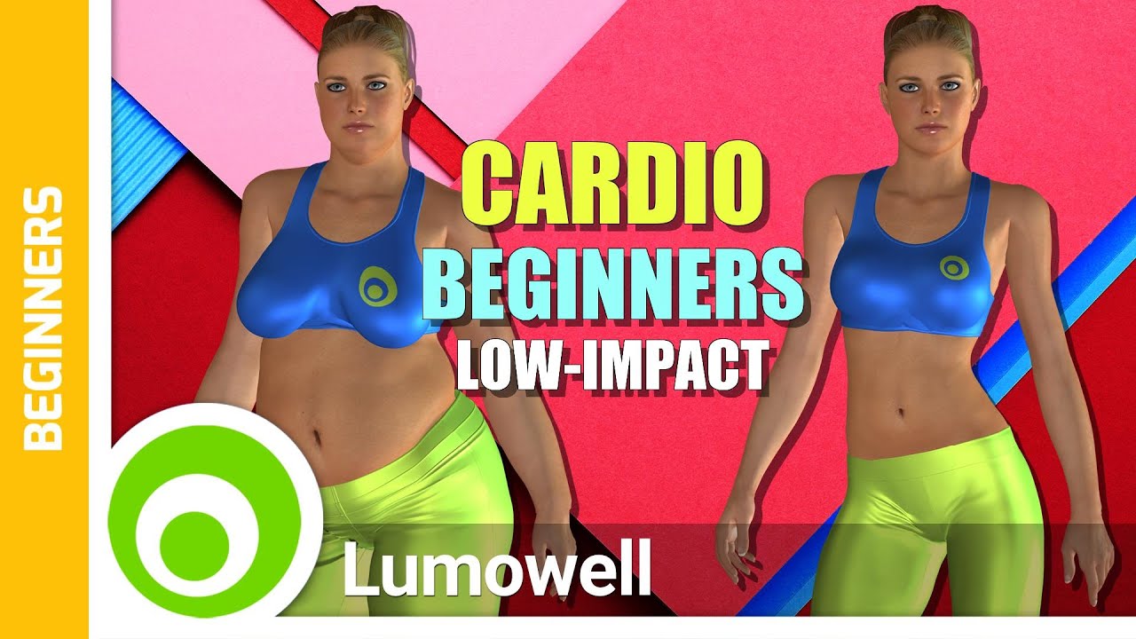 15 Minute Low-Impact Cardio Workout For Beginners - YouTube