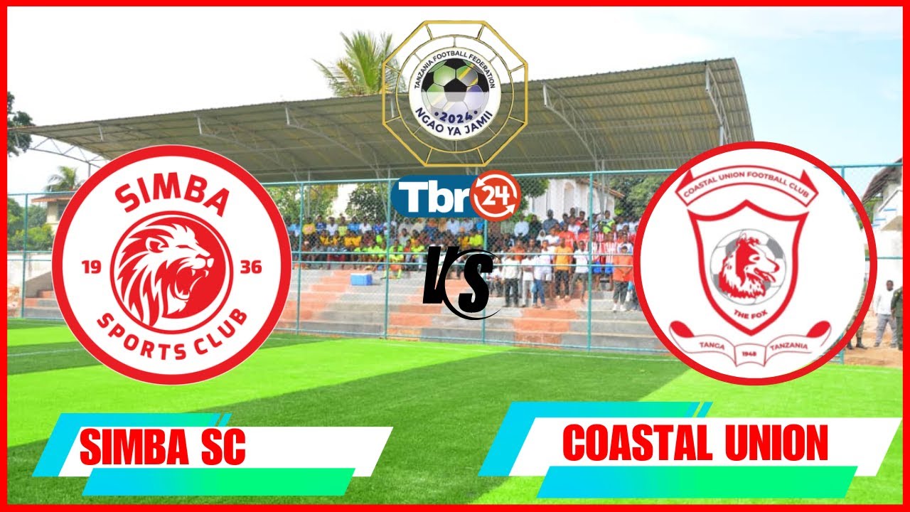 Simba Union 🔴LIVE: SIMBA VS COASTAL UNION ,NGAO YA JAMII - YouTube