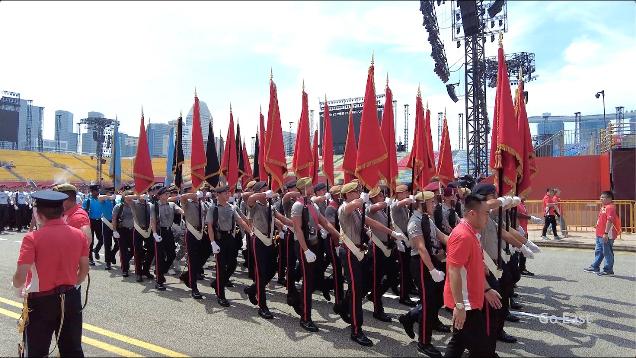 [4K] NDP 2025 Guard-of Honour Contingent Rehearsal 19 Jul 2025