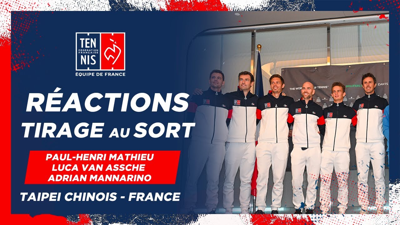 ? Paul-Henri Mathieu, Luca Van Assche et Andrian Mannarino réagissent après le tirage au sort | FFT