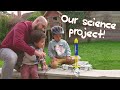 ROCKET LAUNCH IN OUR GARDEN - LOCKDOWN SCIENCE EXPERIMENT | The Adanna &amp; David Family