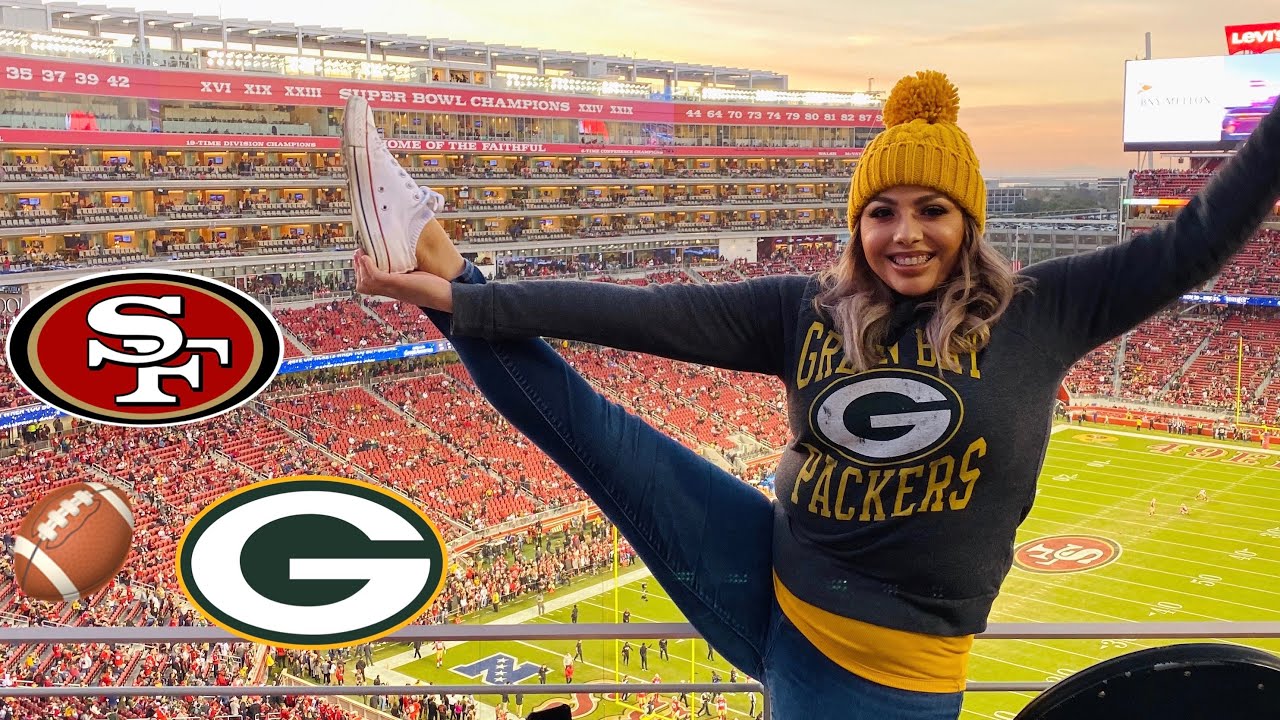 SUNDAY NIGHT FOOTBALL: 49ers VS. Packers/ My first NFL experience!