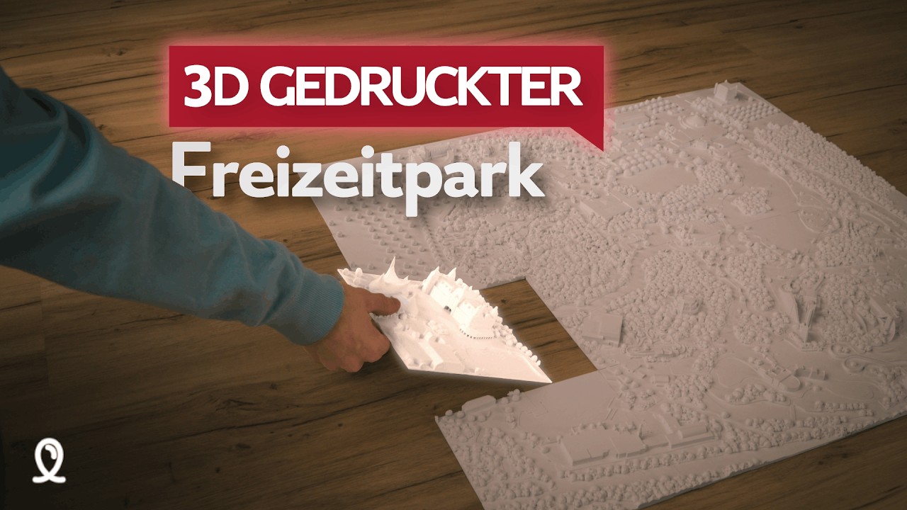 Ich habe einen Kompletten Freizeitpark 3D gedruckt!