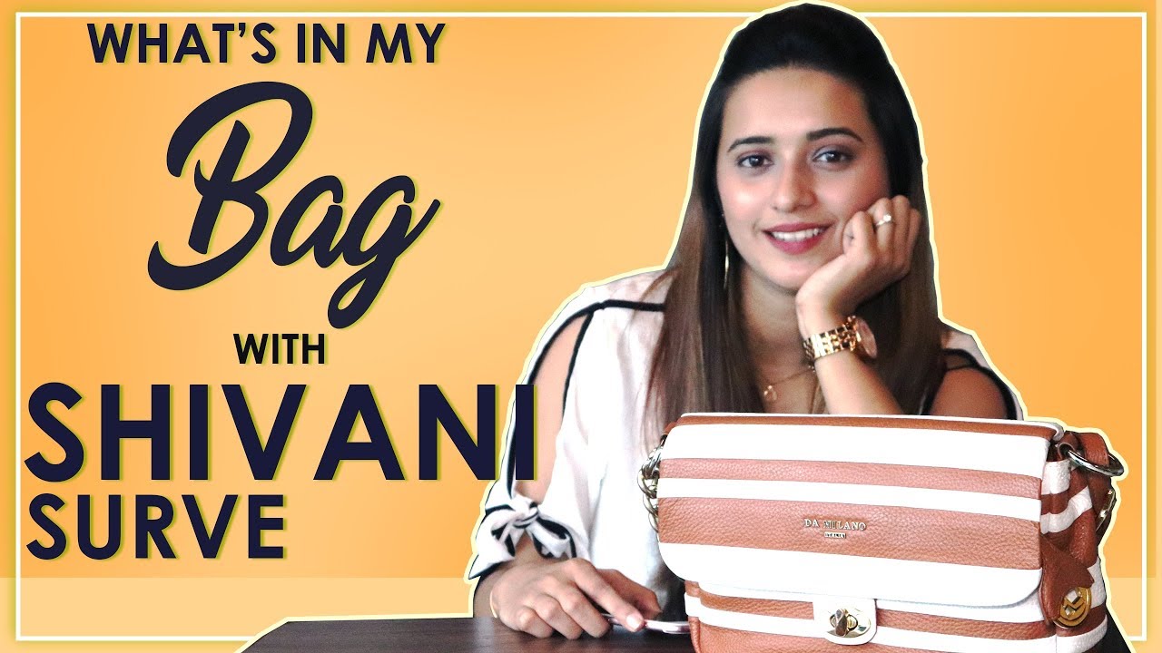 What’s In My Bag With Shivani Surve | Bag Secrets Revealed