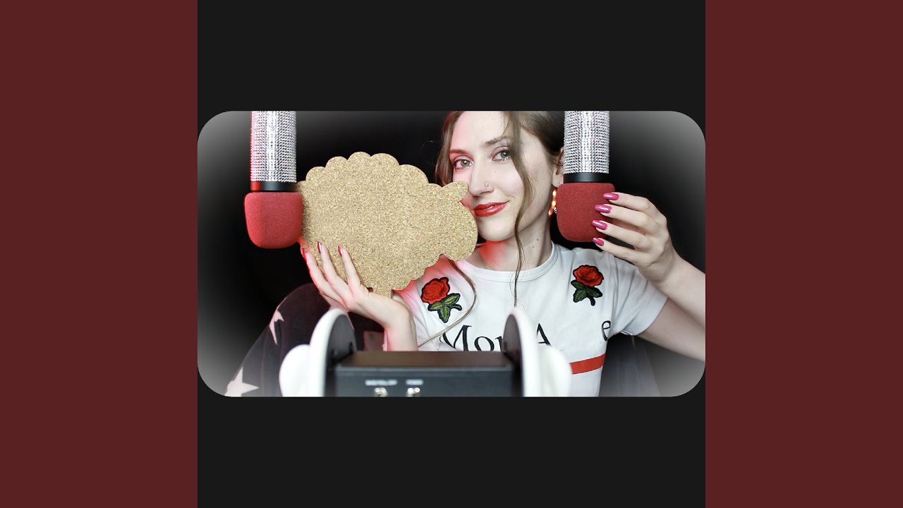 Asmr Deep Sleep Sounds, Fluffy Ear Sounds and Bassy Cork Sheep Tapping, Whispering, Pt. 11