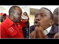 This day President Uhuru was extremely drunk! Even his wife avoided him!