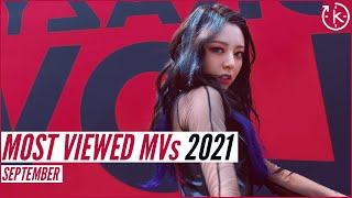 [Top 90] Most Viewed s by Kpop Artists of 2021 | September