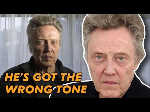 Video: War Christopher Walken ein Dompteur eines Löwen?