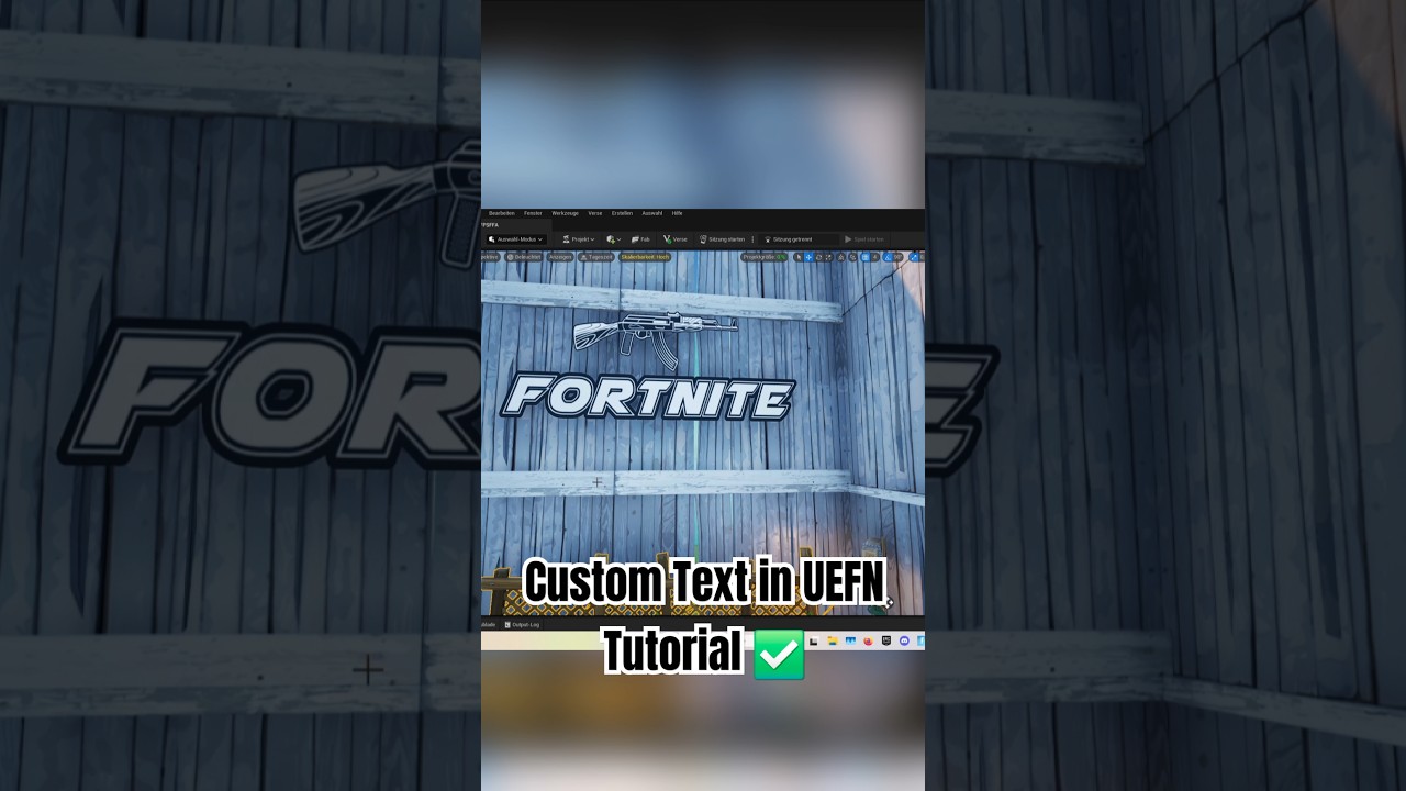 Custom Text in UEFN - Tutorial 