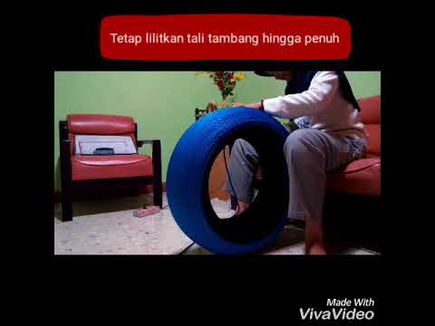 PERCOBAAN MEMBUAT  MEJA  DARI  BAN BEKAS  YouTube