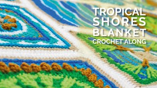 Tropical Shores CAL | Week 5 | Palm Trees along the Shore | Rounds 1 - 14 @KingColeYarnsPatterns