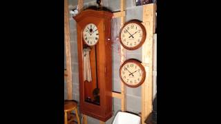 Standard Electric Time Master Clock & Two Slaves
