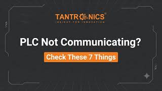 PLC Not Communicating 