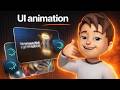 How to make apple UI animation 🤯 easy to way In alight motion .
