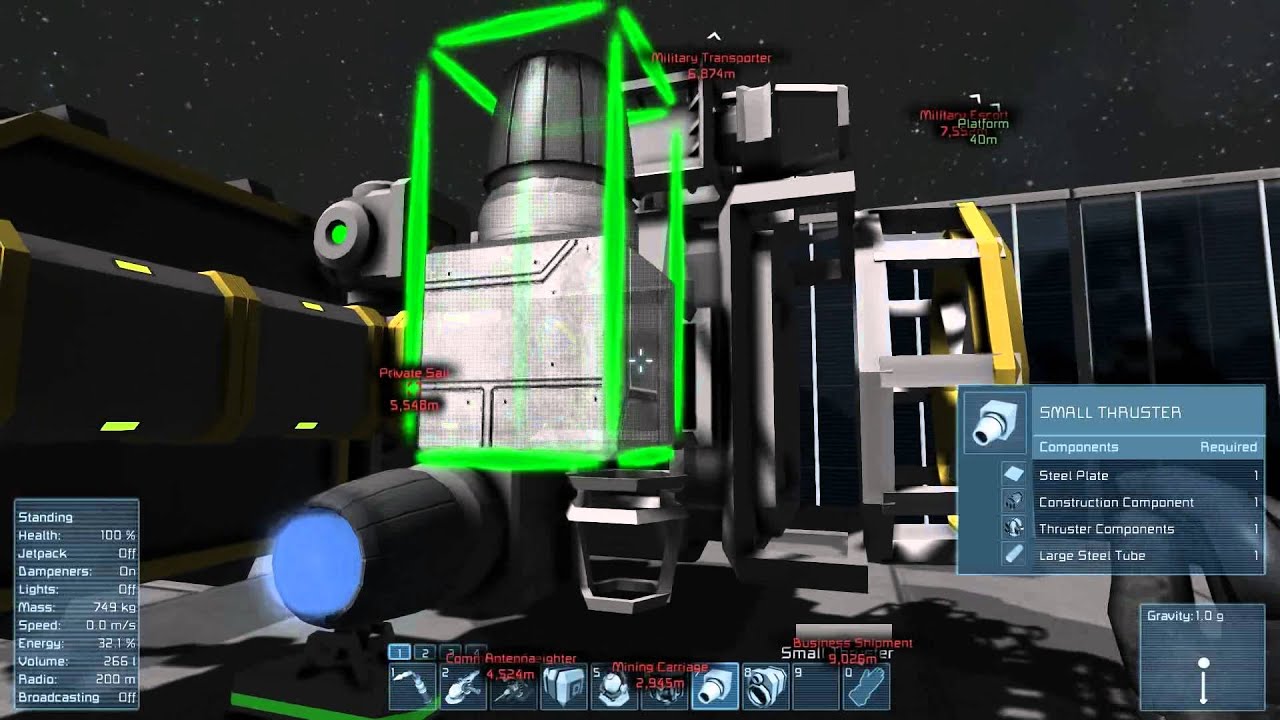 Let's Look At Space Engineers Part 2 - YouTube