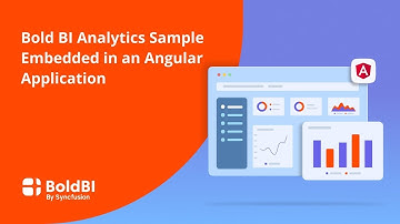Bold BI Analytics Sample Embedded in an Angular Application