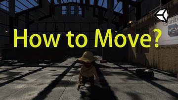 [程序员小飞]用20行代码如何控制Unity人物移动|How to Control Character to Move?