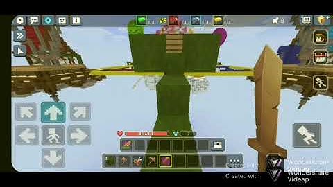 I meet a hacker in BLOCKMAN GO bedwars