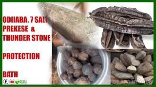 Odiiaba, Prekese, Thunder Stone And Salt For Powerful Protection