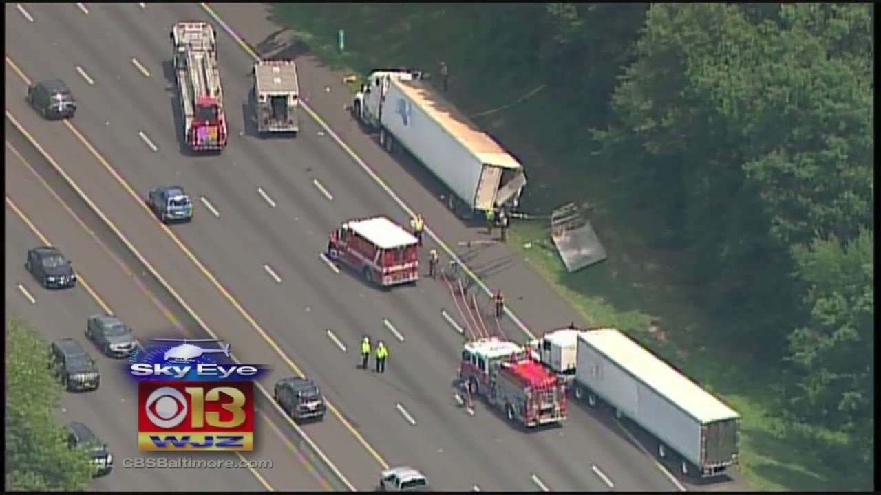 Delays On I-95 NB After Fatal Tractor-Trailer Accident - YouTube
