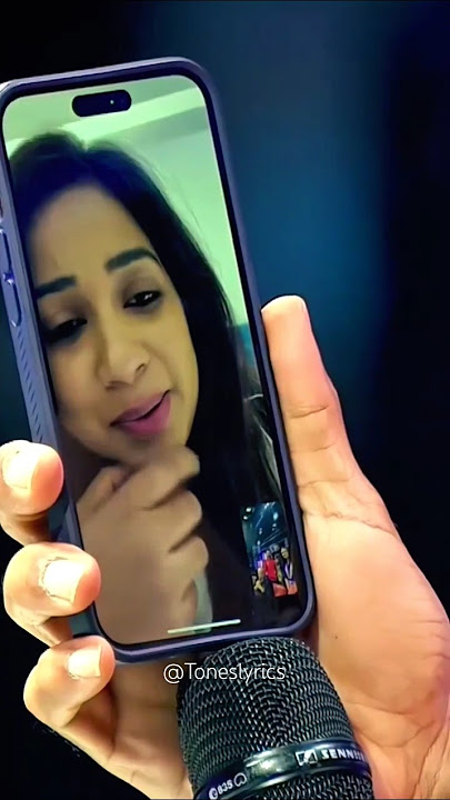 🔥💥💕Shreya Ghoshal on video #shorts #ytshorts