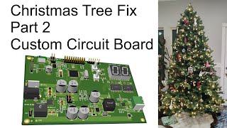 RGB LED Christmas Tree Controller.  Fixing a broken GE / Costco Christmas Tree controller.