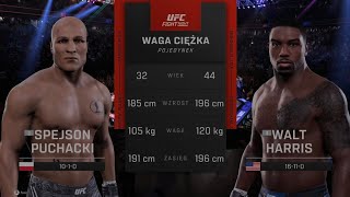 UFC 5 Adrian Puchacki vs Walt Harris #boks #k1 #ksw #ufc #ufc5 #bjj #mma #blokekipa