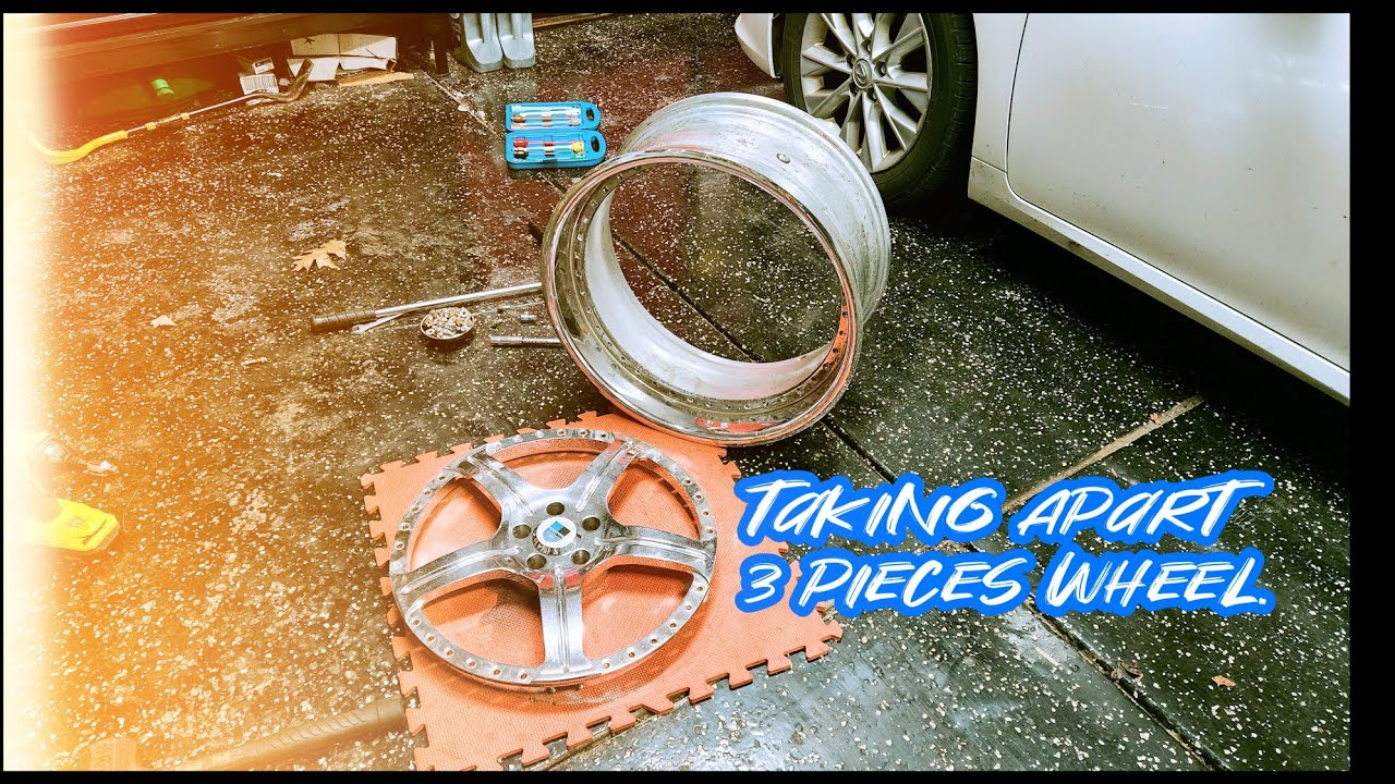 Tháo Rời Rim 3 Mảnh Của Duc/ Take Apart My 3 pieces Wheels.
