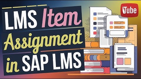 One Thing: Learning Activity in Sap LMS | Program Details Sap LMS | SAP LMS Tutorial