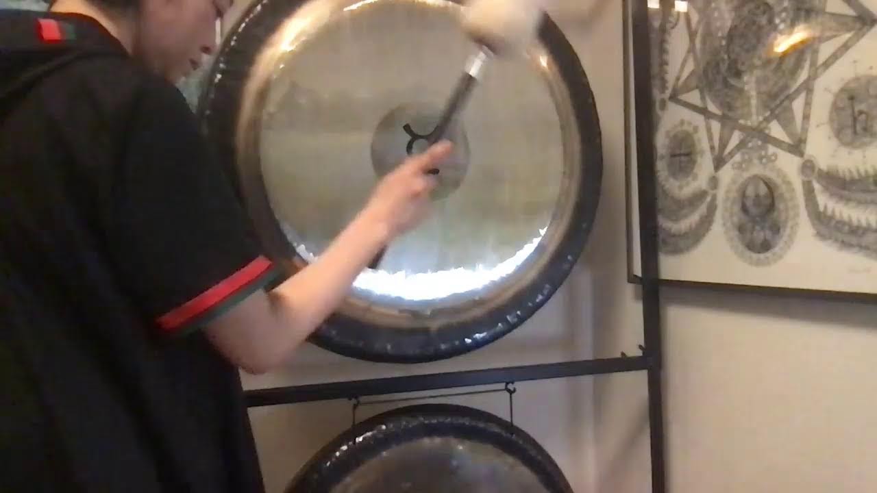 20250823　新月のGONG　#gongbath #soundhealing #meditation #波動 #周波数