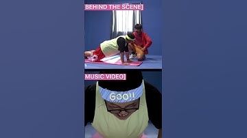 "Besok" Behind The Scenes VS Besok Music Video #shorts