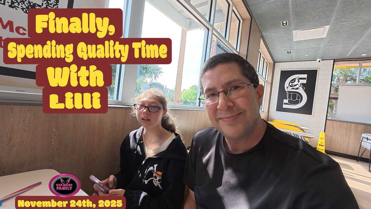 Райан проводит время с Лилли и готовится к сегодняшней прямой трансляции | 24 ноября 2025 г.