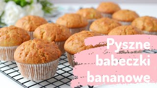 Babeczki bananowe🧁🍌 przepis na muffinki bananowe I Ciastkożercy.pl