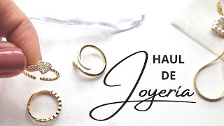 Haul de Joyitas: Collares, anillos, brazaletes y más en Acero, Baño de Orito y Plata