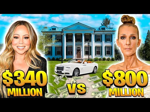 Mariah Carey Vs Celine Dion - Lifestyle War