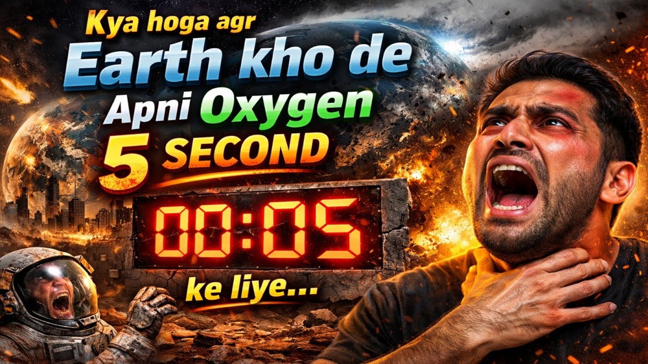 Kya hoga agr Earth kho de Apni Oxygen 5 second ke liye 😳 | Planets Vlog 😌 