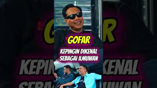 Gofar Kepingin di Kenal Sebagai Ilmuwan #gofarhilman #podcast #shorts #trending #viral @motomobitv