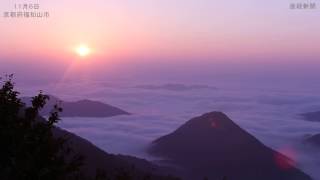 京都・大江山の雲海
