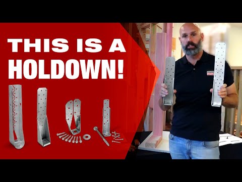 This is a Holdown! Introduction to Simpson Strong-Tie HDU, HTT and DTT ≠  Holdowns and Tension Ties