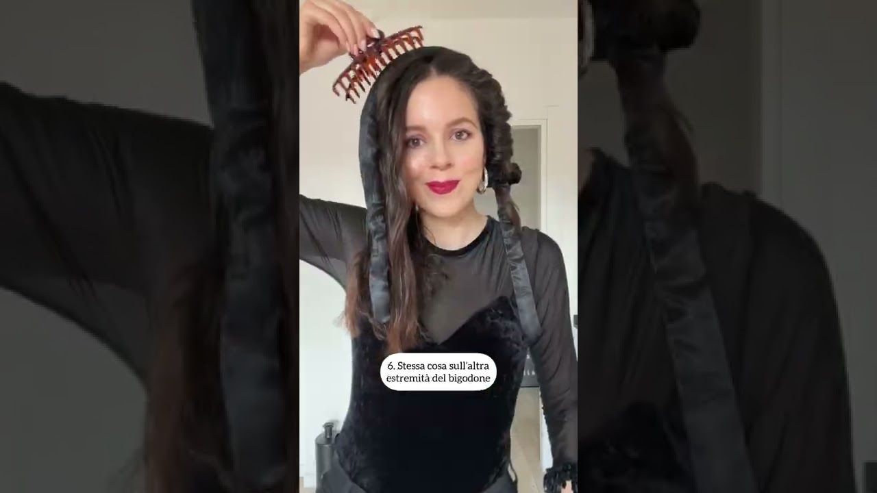 Onde ai CAPELLI senza calore! Con un trucco notturno