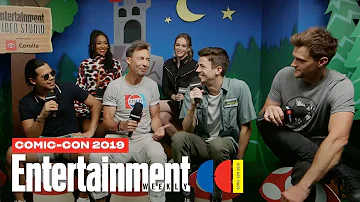 'The Flash' Stars Grant Gustin, Danielle Panabaker & Cast LIVE | SDCC 2019 | Entertainment Weekly