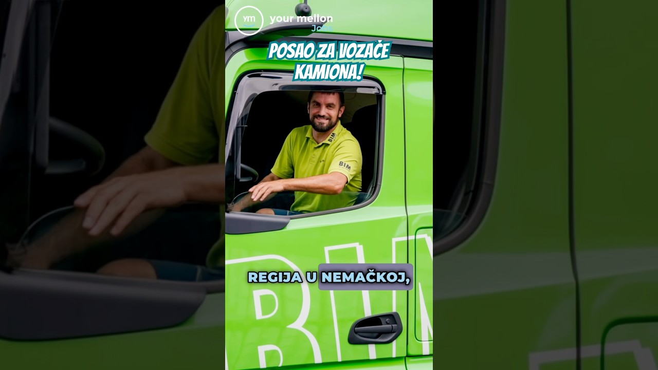 POSAO ZA VOZAČE KAMIONA U NEMAČKOJ! 