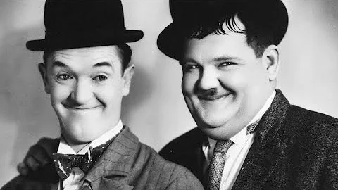 Laurel and Hardy Living Famously